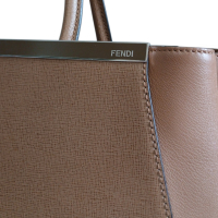 Bolsa Fendi 2 Jour Bege
