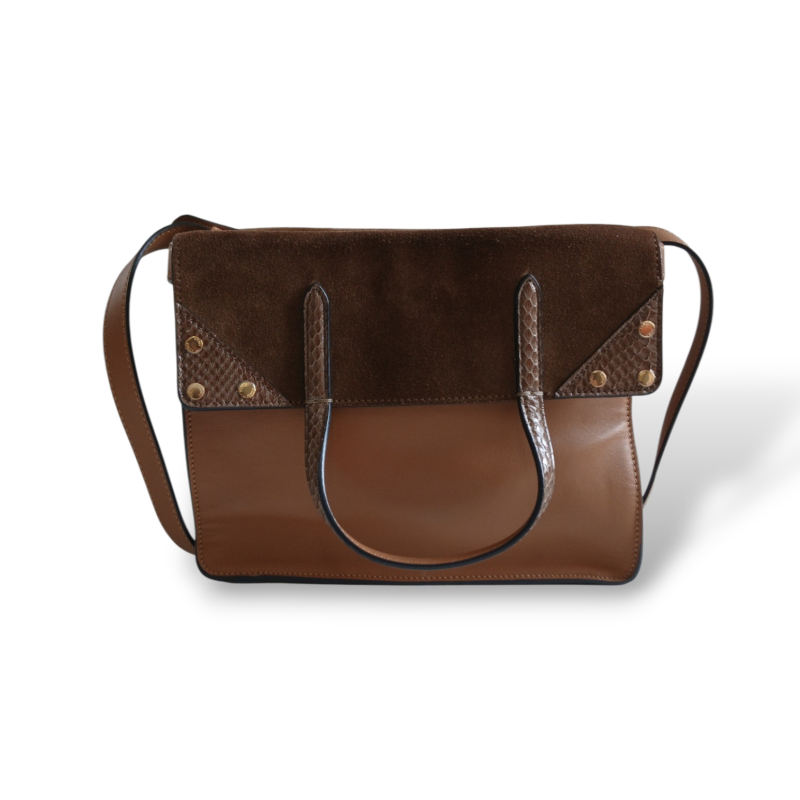 Bolsa Fendi Flip Caramelo