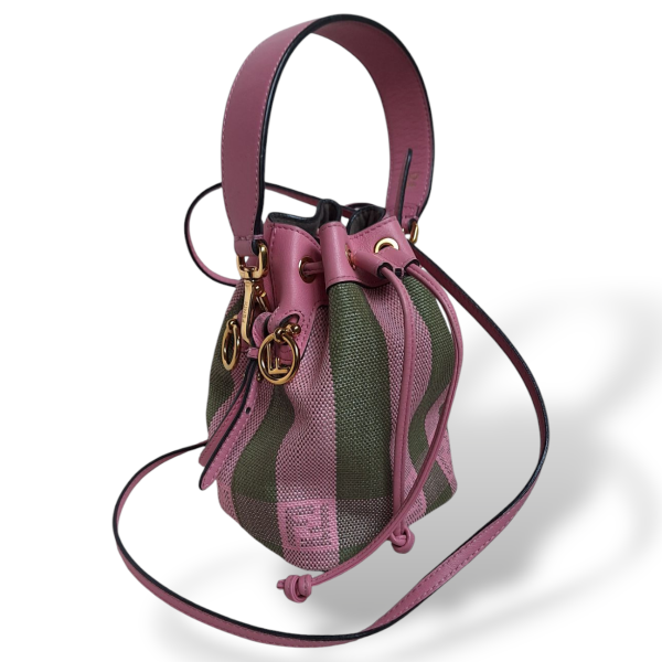Bolsa Fendi Bucket Mon Tresor Rosa 
