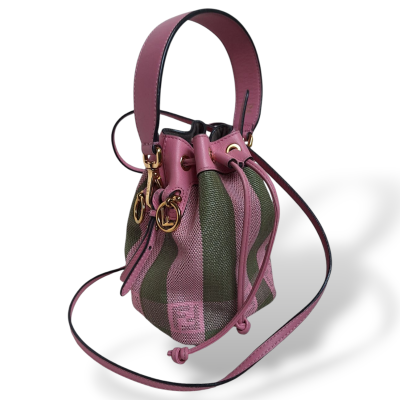 Bolsa Fendi Bucket Mon Tresor Rosa 