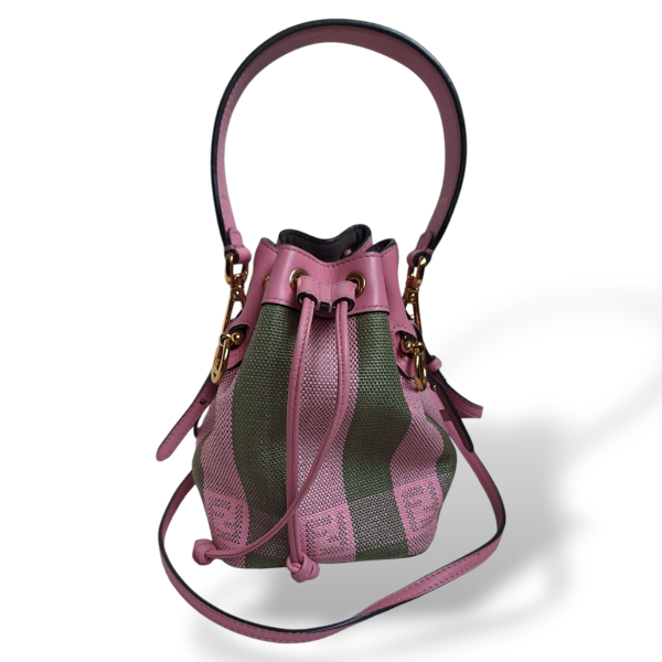 Bolsa Fendi Bucket Mon Tresor Rosa 