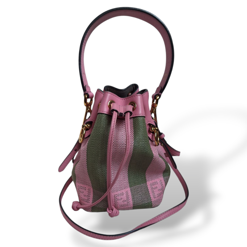 Bolsa Fendi Bucket Mon Tresor Rosa 