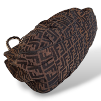 Bolsa Fendi Mia Zucca Canvas Tote