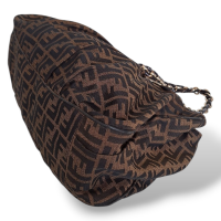 Bolsa Fendi Mia Zucca Canvas Tote