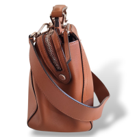 Bolsa Fendi Dot Com Caramelo 