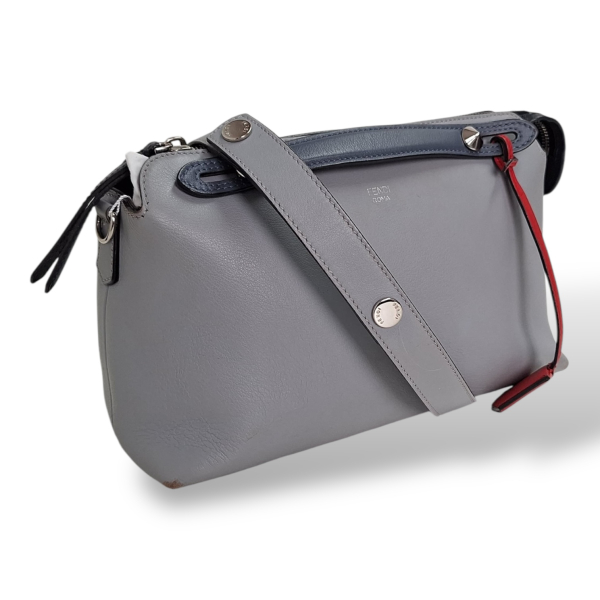 Bolsa Fendi By The Way Cinza e Azul 