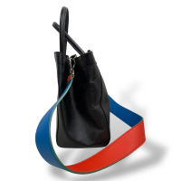 Bolsa Fendi 2Jours Preta com Alça Crossbody 