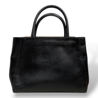 Bolsa Fendi 2Jours Preta com Alça Crossbody 