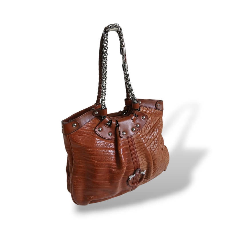 Bolsa Salvatore Ferragamo Caramelo