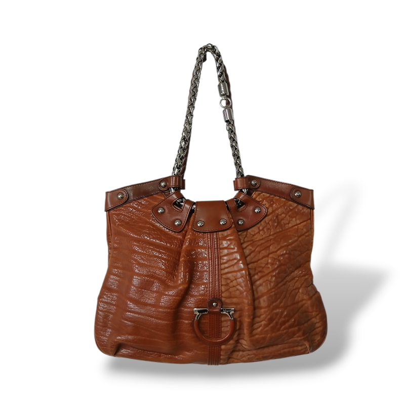 Bolsa Salvatore Ferragamo Caramelo