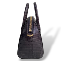Bolsa Givenchy Antigona Mini Cinza Embossed