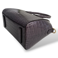 Bolsa Givenchy Antigona Mini Cinza Embossed