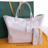 Bolsa Goyard Anjou Branca GM 