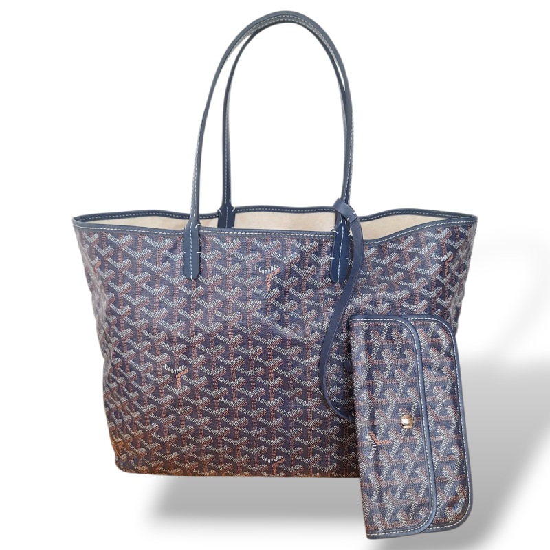 Bolsa Goyard St Louis Goyardine Azul 