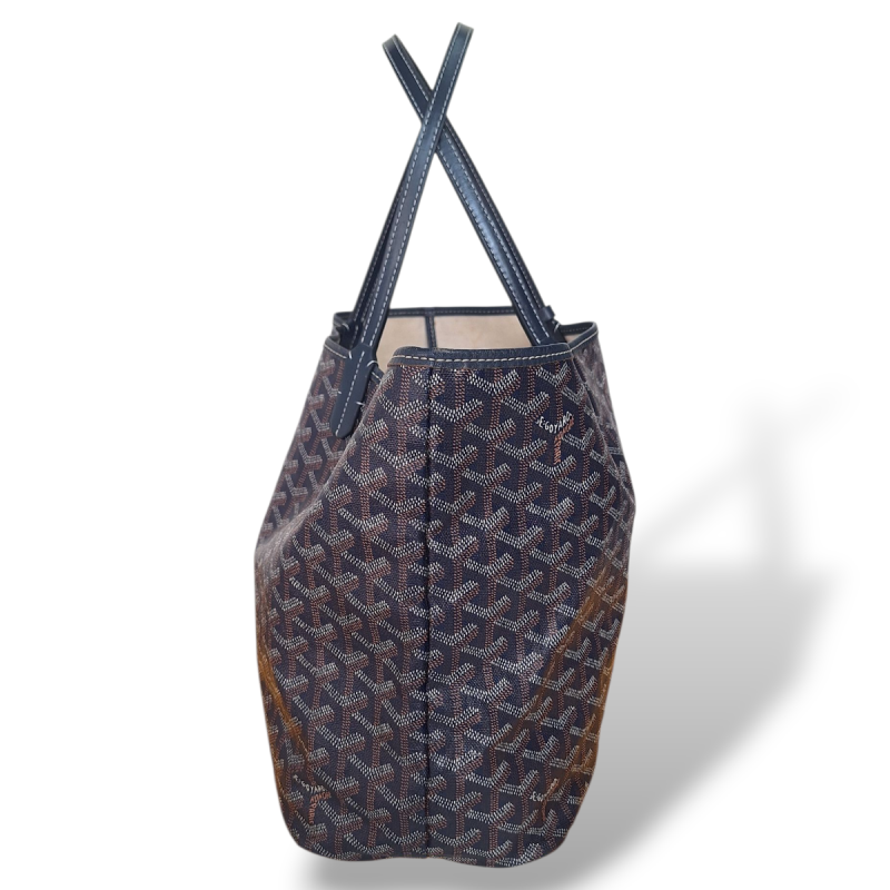Bolsa Goyard St Louis Goyardine Azul  Bolsa Goyard St Louis Goyardine Azul