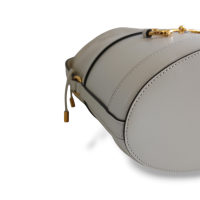 Bolsa Gucci Bucket Horsebit Off White