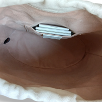 Bolsa Gucci Bucket Horsebit Off White