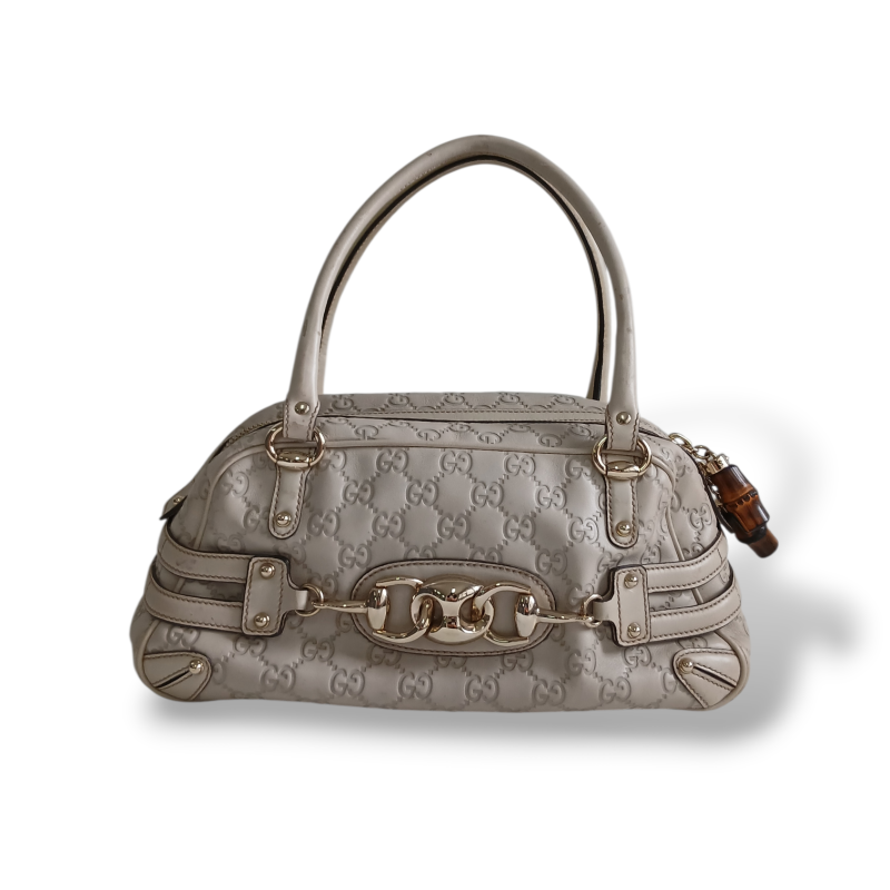 Bolsa Gucci Off White Baguete 