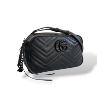 Bolsa Gucci GG Marmont Camera Preta