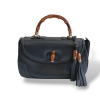 Bolsa Gucci New Bamboo Top Handle Preta