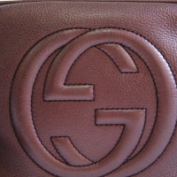 Bolsa Gucci Soho Disco Roxo Metalizado Bolsa Gucci Soho Disco Roxo Metalizado