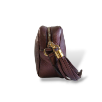 Bolsa Gucci Soho Disco Roxo Metalizado Bolsa Gucci Soho Disco Roxo Metalizado