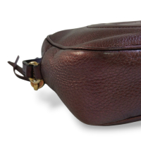 Bolsa Gucci Soho Disco Roxo Metalizado Bolsa Gucci Soho Disco Roxo Metalizado