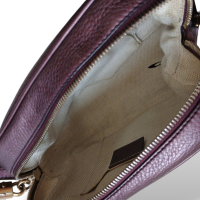 Bolsa Gucci Soho Disco Roxo Metalizado Bolsa Gucci Soho Disco Roxo Metalizado