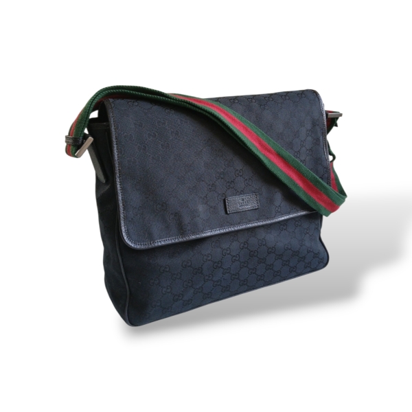 Bolsa Gucci Messenger GG Supreme Preta