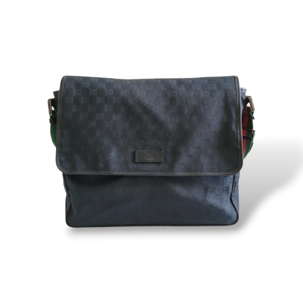 Bolsa Gucci Messenger GG Supreme Preta