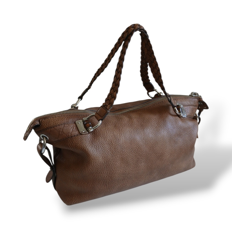 Bolsa Gucci Bamboo Bar Marrom