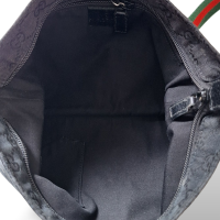 Bolsa Gucci em Lona Preta 