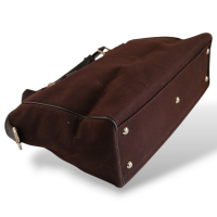 Bolsa Gucci Tote no Canvas Marrom