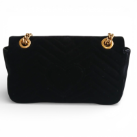 Bolsa Gucci Veludo Preta