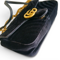 Bolsa Gucci Veludo Preta