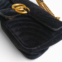 Bolsa Gucci Veludo Preta
