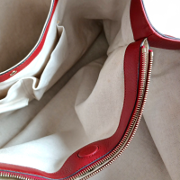 Bolsa Gucci Bamboo Shopper Vermelha 