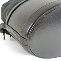 Bolsa Bucket Gucci Horsebit Preta 1955