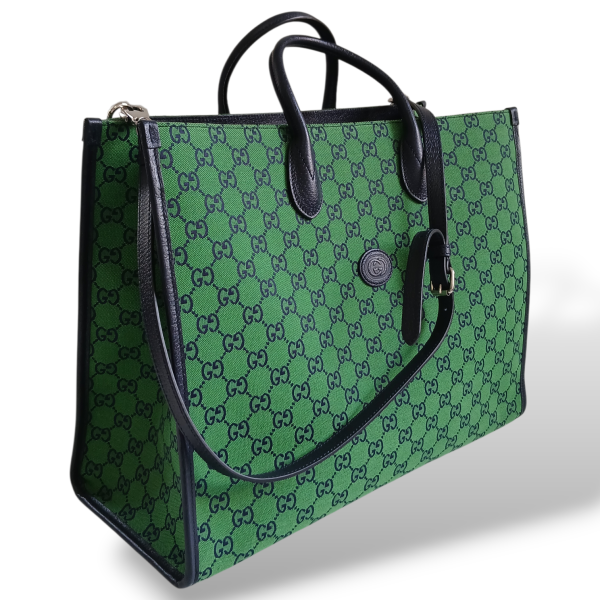 Bolsa Gucci Tote GG Verde