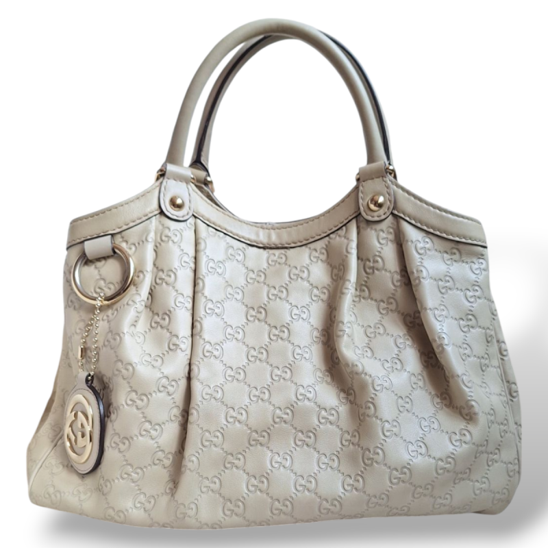 Bolsa Gucci Sukey GG Off White