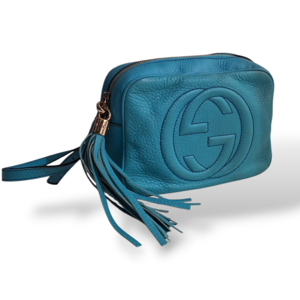 Bolsa Gucci Soho Turquesa
