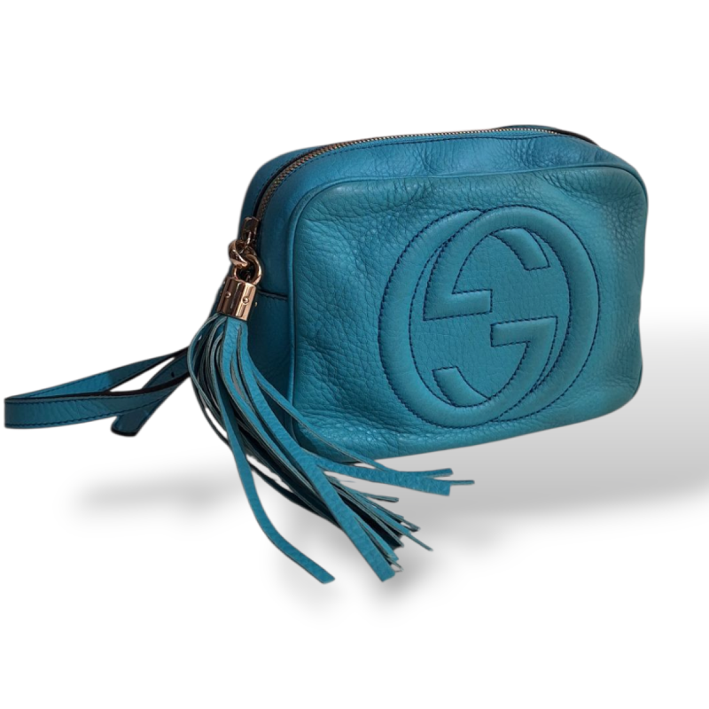 Bolsa Gucci Soho Turquesa