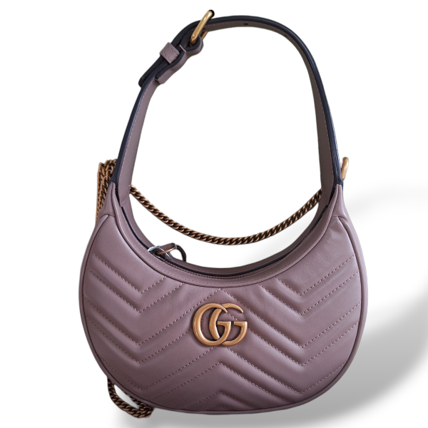 Bolsa Gucci GG Marmont Meia Lua