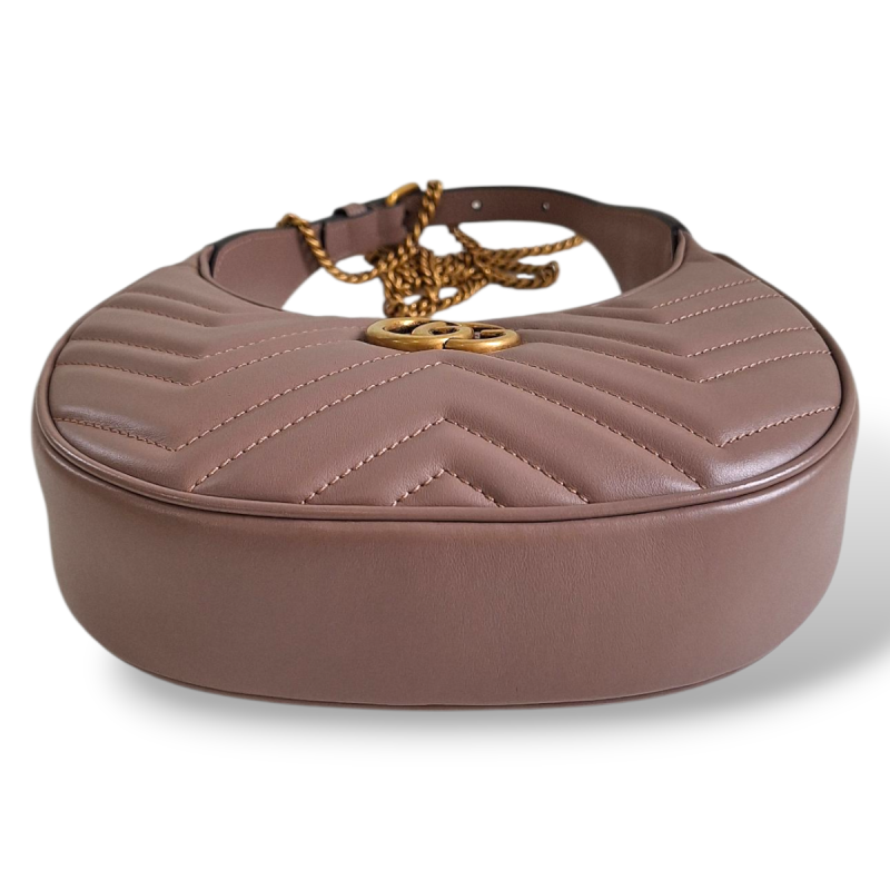 Bolsa Gucci GG Marmont Meia Lua