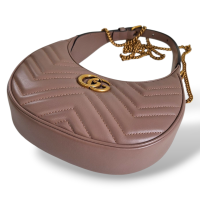 Bolsa Gucci GG Marmont Meia Lua