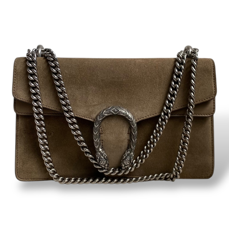 Bolsa Gucci Dionysus Suede Taupe 