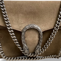 Bolsa Gucci Dionysus Suede Taupe 