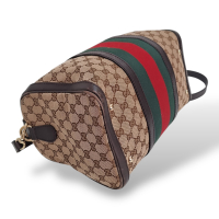 Bolsa Gucci Joy Boston GG Canvas Marrom