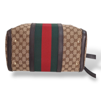 Bolsa Gucci Joy Boston GG Canvas Marrom