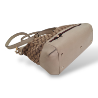 Bolsa Gucci Mayfair Web Bow Off White